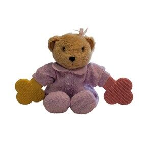 Vintage Munchkin Teether Girl Teddy Bear